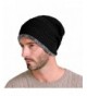 TiRain Men's Stylish Slouchy Cable Knit Beanie Hats Warm Skull Ski Caps - Black - C112KA16WT7