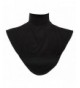 Women's Muslim Soft Modal Fake Collar Hijab Neck Shoulder Cover - Black - C212KB6WEX5