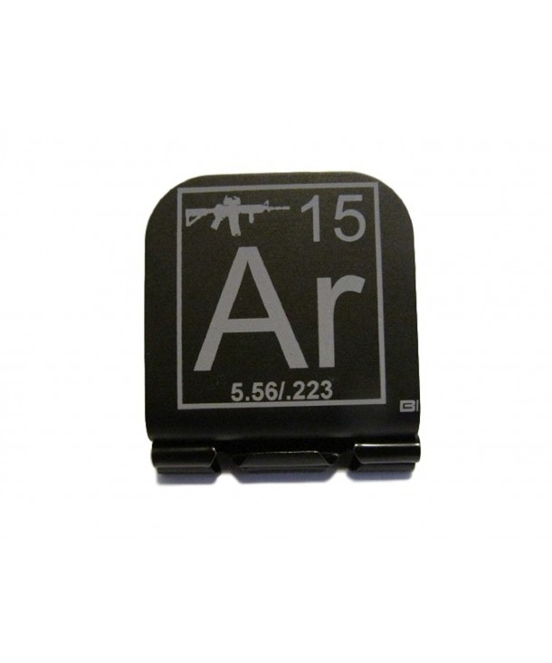 AR-15 Periodic Table Of Elements Tile Laser Etched Hat Clip Brim-it - CG128J45VE5
