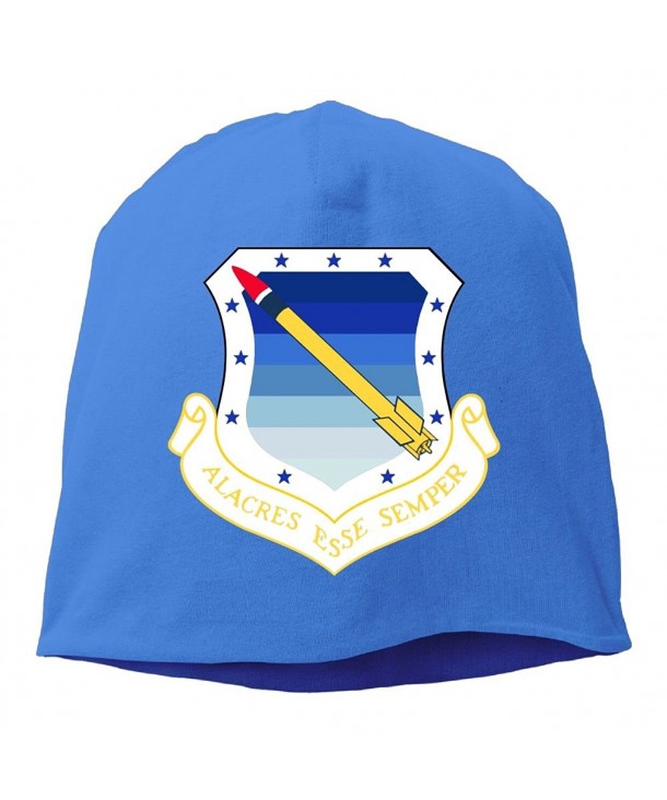 USAF 11th Air Division Unisex Toboggan Knit Hat Warm Hat Skull Cap. - Royalblue - C4187G2Z8LZ