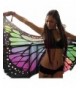 USANDY Womens Printing Butterfly Wings Beach Shawl Scarves Cosplay Costume - 70.8”x 25.59” Multicolor1 - CB187XZ6KW5