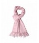 QBSM Womens Large Soft Scarf Solid Winter Pashmina Cashmere Feel Shawl Wraps for Women Girls - Baby Pink - CP189O3WR94