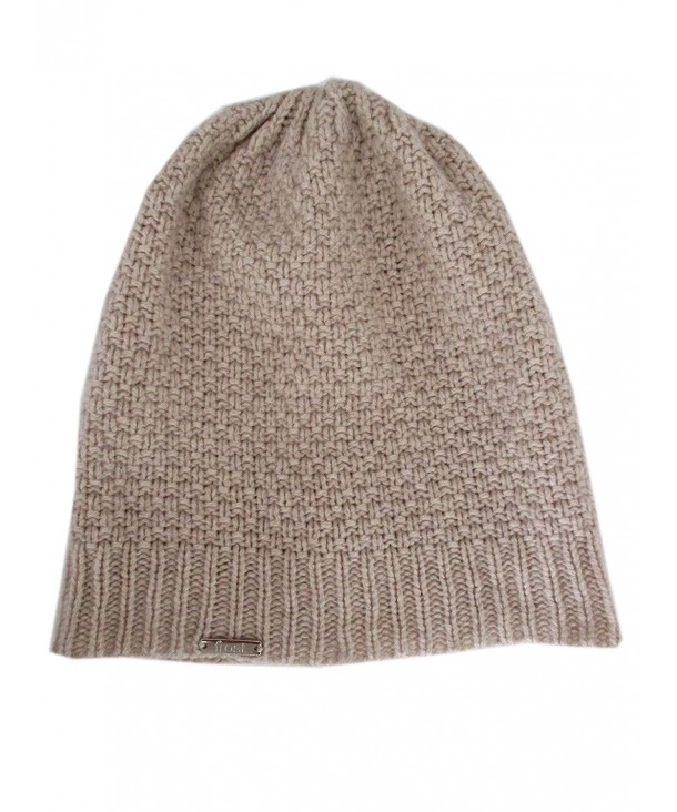 Frost Hats Fall Winter Unisex 95% Cashmere Hat CSH994 - Beige - CH186LQ26RD