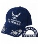 United States Air Force Veteran II Blue Hat Cap USAF - CW11COQ0VOP