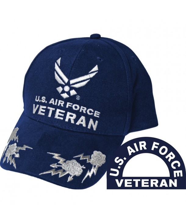 United States Air Force Veteran II Blue Hat Cap USAF - CW11COQ0VOP