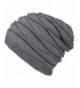 Spikerking Mens New Knitting Caps Winter Hats Beanie Skull Hat With Thick Lining - Gray - CC187HANCGC