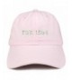 Trendy Apparel Shop 1954 Embroidered - 64th Birthday Gift Soft Cotton Baseball Cap - Light Pink - C1180NNIT43