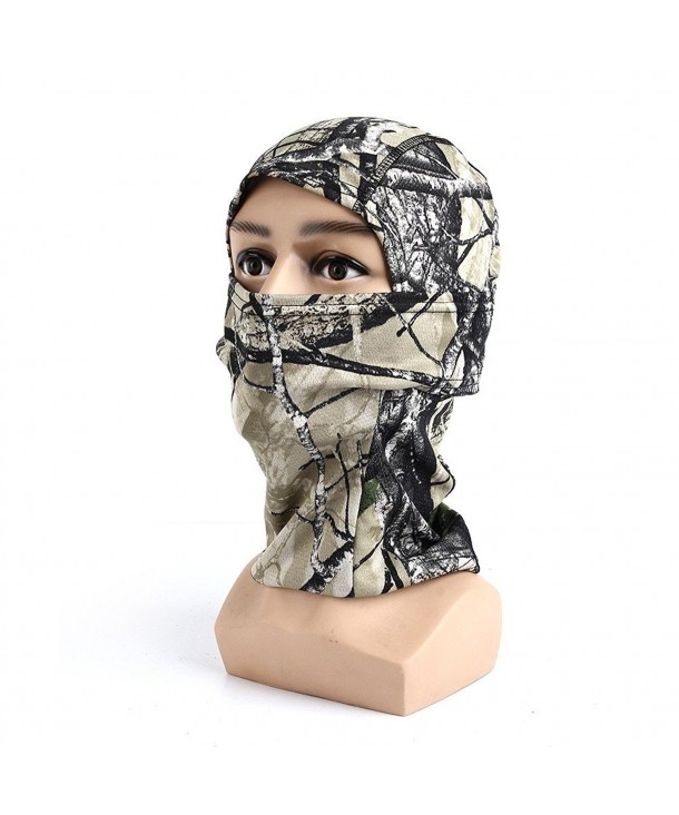 DIGOOD Camouflage Army Men Cap Balaclava Dust Wind Proof Full Face Mask Headgear - B - CM1872MIY2C