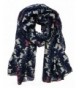 Styleinch Animal Print Women's Fashion Scarves (All Colors Available) - Deer/Navy - CI11S4ONE59