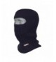 Refrigiwear Double Layer Acrylic Knit Open Hole Balaclava Face Mask- One Size Fits All - Navy - CA11Q3Z3IK7