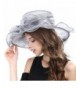 Janey Rubbins Kentucky Feathers Organza in Women's Sun Hats