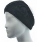 Hand By Hand Aprileo Women's Knitted Headband Headwrap Floral Crochet Solid - Black. - CI12GUFW9OP