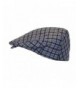 Plaid Lined Touring Retro Driving in Men's Newsboy Caps