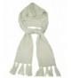 Lovarzi Unisex Hooded Scarf with Pockets - Knitted winter hooded scarves - Off White - CK11QG3LUWT