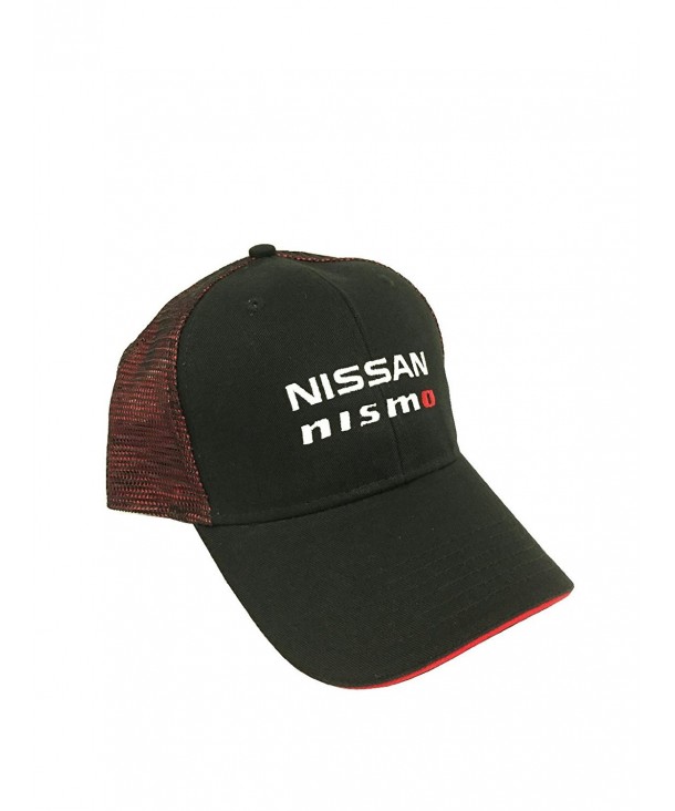 Custom Nissan NISMO Mesh Snapback Cap - Red - CB12M1GC375