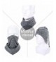 Neck Gaiter Warmer-Windproof Thicken Winter Face Mask Cold Weather Sking Scarf - Gray - C5186GHHDA4