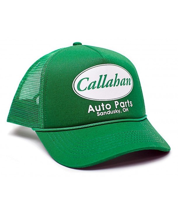 Callahan Auto Parts Sandusky Ohio Adult One-size Unisex Hat Cap Truckers Green - C212FQ79WRP