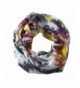 Peach Couture Funky Abstract Print Light Weight Infinity Loop Scarves - Rainbow Print - CY12K9DUIZB