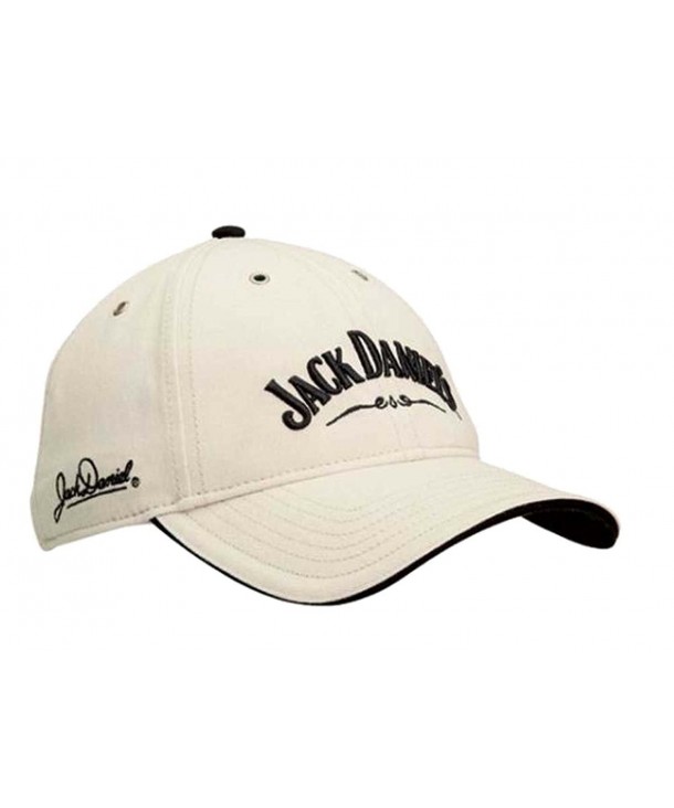 Jack Daniels Men's Daniel's Signature Logo Cap Stone One Size (JD77-77) - C8116PL8SLX