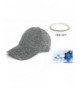 Fashion Knit Adjustable Baseball Cap - Yinica Sheila Unisex Soft Plain Washed Original Baseball Hat - Black - CJ183YQNK4C