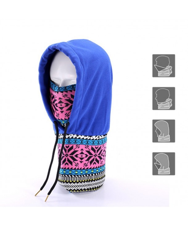 Topnaca Warmers Balaclava Snowboard Motorcycle - Royal Blue - CQ12OCPF8ZL