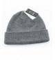 Queenly Winter Thick Rib Knit Hat- Stretch Slouchy Beanie Cap for Man and Woman- Multicolor - Thick - Gray - CA12MAWT260