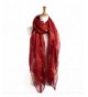 Lightweight Shawls Printed Chiffon Scarves - Wine Red - CC186MLN94D