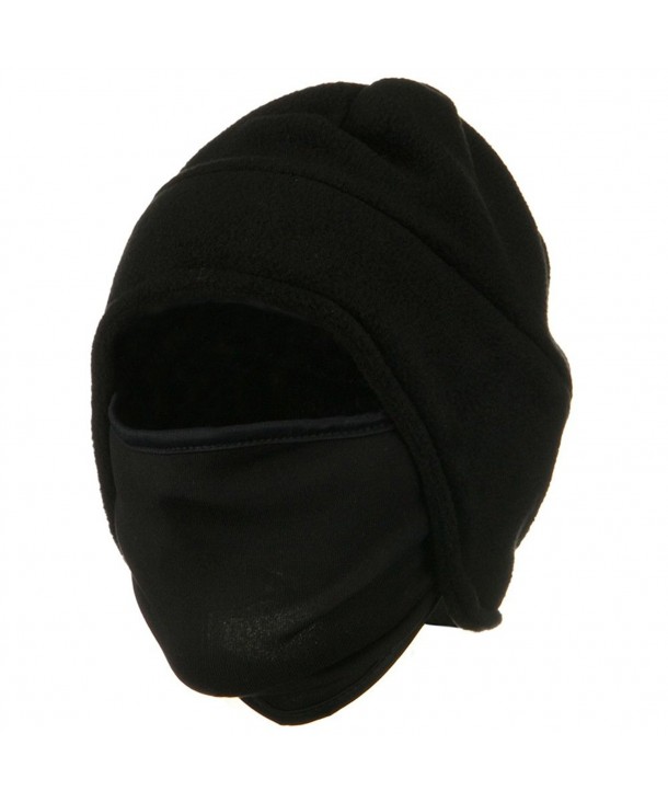 Fleece Contour Beanie Mask - Black - CJ1172V52OV