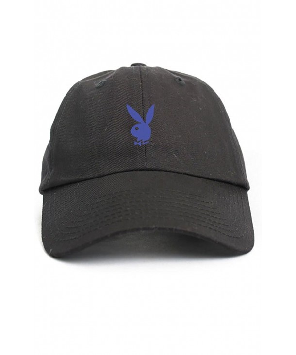 Playboy Bunny Unstructured Dad Hat Space Jams New - Black - CK12OHUZANN