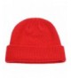Connectyle Classic Men's Warm Winter Hats Acrylic Knit Cuff Beanie Cap Daily Beanie Hat - Red - CV12MX88E0E