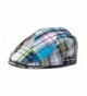 FashionTS Men's Multi Pattern Patchwork Cotton newsboy colorful IVY Hat - Blue - CW186DZME3R