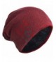 HISSHE Men Lined Beanie Skull Cap Heavy Ski Hats BB5032 - Red - C612NTKT2E8