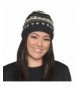 Lungta Imports KayJayStyles Nepal Hand Knit Beanie Skull Ski Wool Fleeced Hat - Natural 6 - CZ1896E6I4M