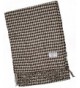 Ted Jack Cashmere Houndstooth Chocolate in Fashion Scarves