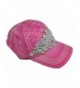 Olive & Pique Women's Diamond Iridescent Bling Quilted Baseball Cap - Pink - C612O5RCX80