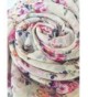 Clover Womens Floral Scarves Fashion