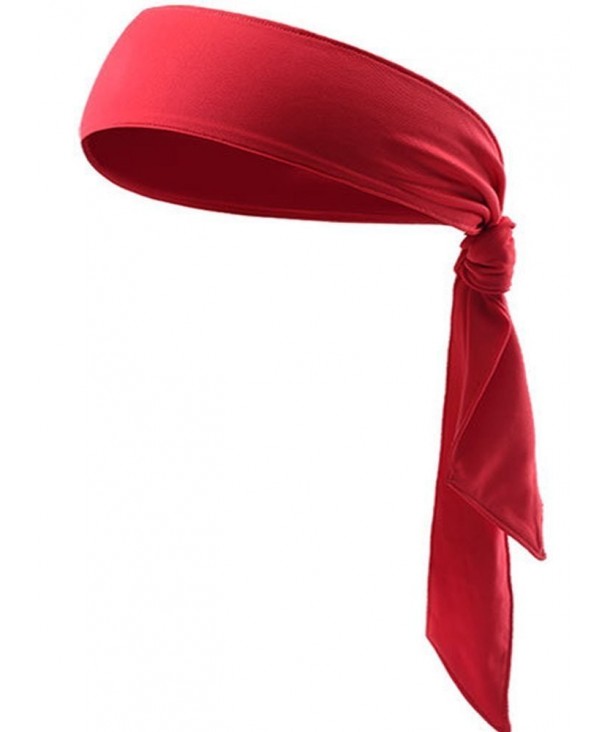 Quickly Headband Moisture Sweatband Headwear - " Red " - CB185HMSZZY