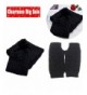 Jelinda Women's Autumn Winter Warm Knitted Hat/Scarf/Gloves Set - Black - CU12MYADIXF