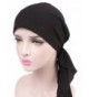 TFB.Love Chemo Hat Turban Head Scarves Pre-Tied Headwear - Black - CA182WU598Z