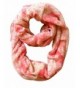 Peach Couture Beautiful Graphic Sunflower Paisley Print Infinity Loop Scarf - Pink - CT11M90MPCH