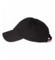 Bayside 3630 Unconstructed Washed Twill Cap - Black - CR11CYQGVIF