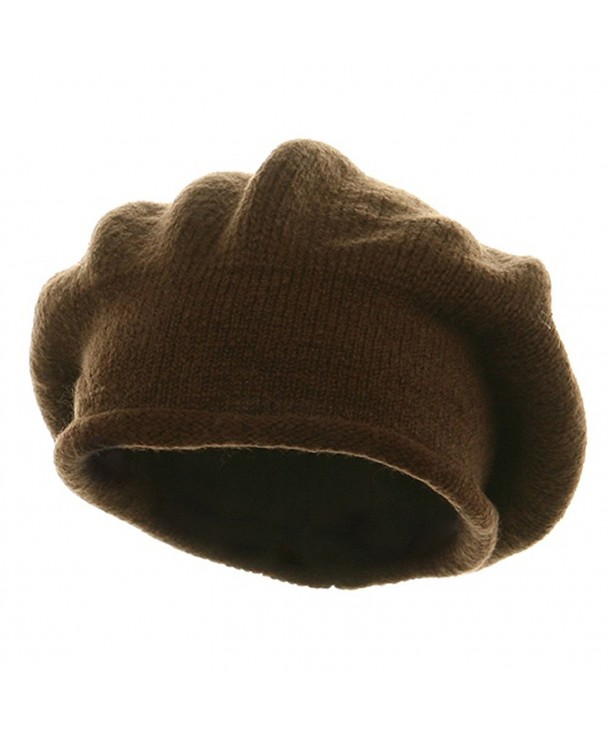 New Rasta Beanie Hat - Brown (For Big Head) - C1112KUC599