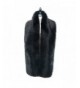 Caracilia Women Winter Warm Faux Fox Fur Collar Scarf Stole Long Scarf Shawl - Black180cm - CY186DL654Y