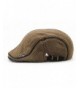MOTINE Knitted Driving duckbill Coffee02 in Men's Newsboy Caps