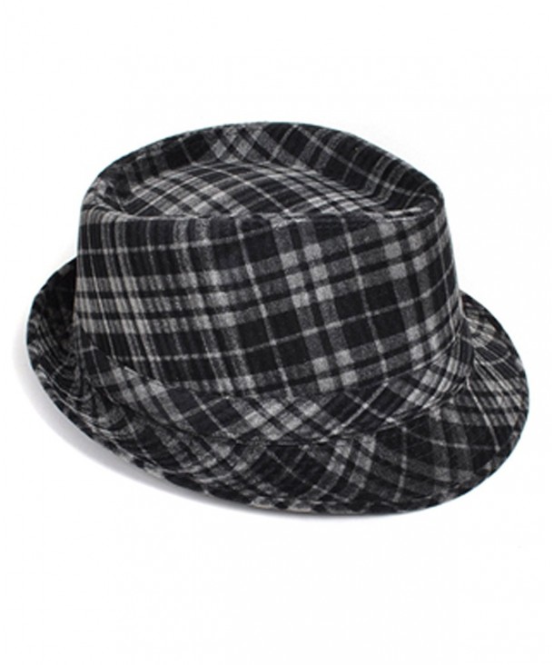 Sunday in the Park Fedora Hat - Black (Ht0387) - C6116AV5UIB