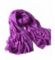 Faurn Crinkle Soft Light Blanket Oversized Scarf Shawl Wrap Hijab - Purple - CV187RHOAX8