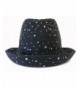 Bling Sparkle Glitter Fedora Hat in Women's Fedoras