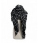 Blanket Scarf Women Large Cashmere Scarf Plaid Winter Scarf Luxury Wrap Shawl&iexcl&shy - Black - CO1899LD6W9