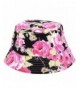 Vogstyle Print Bucket Hat Hawaii Hat Cap Unisex Cotton Reversible Fisherman Sun Hat - Style 3-black - CB183K40XTX