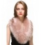 Vogueearth Women'Faux Fur Neck Scarf For Winter Coat Collar - Pink - CK1883XN6O0